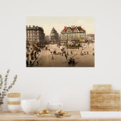 München Karlsplatz (Stachus) Poster (Keuken)