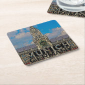 München Kartonnen Onderzetters (Schuin)