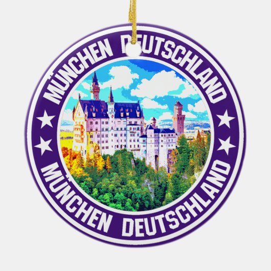 München Keramisch Ornament (Achterkant)