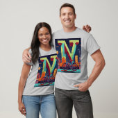 MÜNCHEN: Levendig Pop Art Style T-shirt (Unisex)