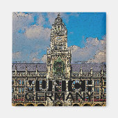 München Magneet (Voorkant)