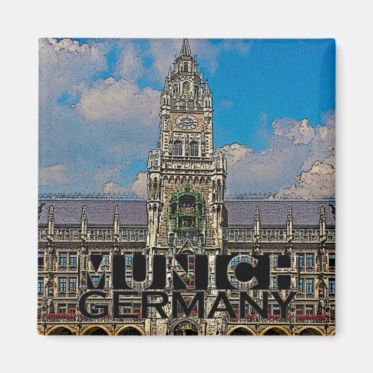 München Magneet (Voorkant)