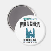 München Magneet (Voorkant / Achterkant)
