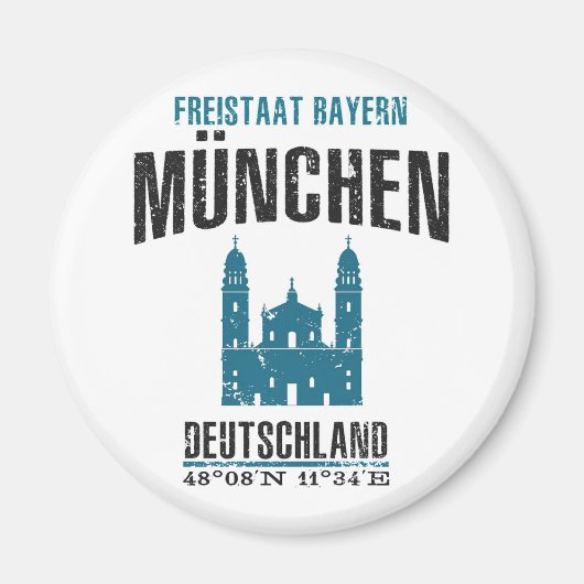 München Magneet (Voorkant)