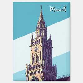München Marienplatz Duitsland Magneet