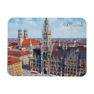 München Marienplatz Duitsland Magneet