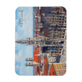 München Marienplatz Duitsland Magneet (Verticaal)