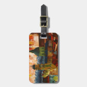 München met Alps Panorama Bagagelabel (Voorkant verticaal)