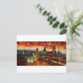 München met Alps Panorama Briefkaart (Staand voorkant)