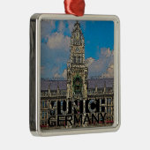 München Metalen Ornament (Rechts)
