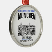München Metalen Ornament (Rechts)