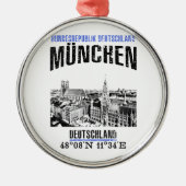 München Metalen Ornament (Voorkant)