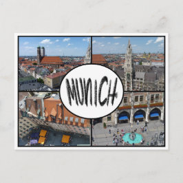 München Multiview Briefkaart