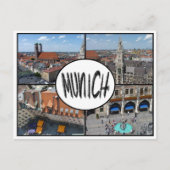München Multiview Briefkaart (Voorkant)