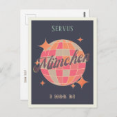 München München Deutschland Retro Briefkaart (Voorkant / Achterkant)
