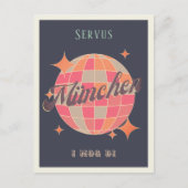München München Deutschland Retro  Briefkaart (Voorkant)