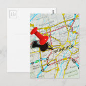 München (München), Duitsland Briefkaart (Voorkant / Achterkant)