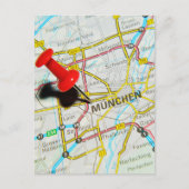 München (München), Duitsland Briefkaart (Voorkant)