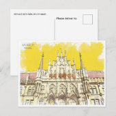 München Munchen Duitsland Briefkaart (Voorkant / Achterkant)