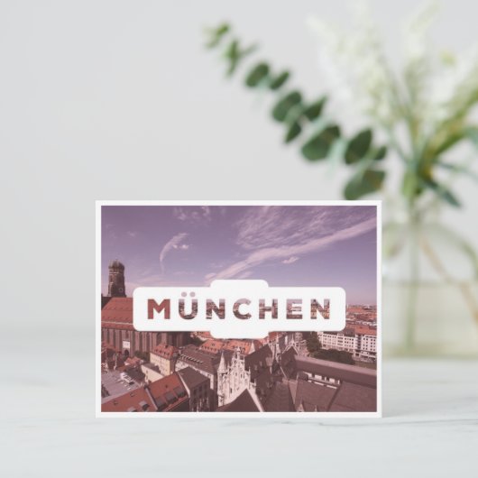  München Munchen Duitsland Briefkaart (Staand voorkant)
