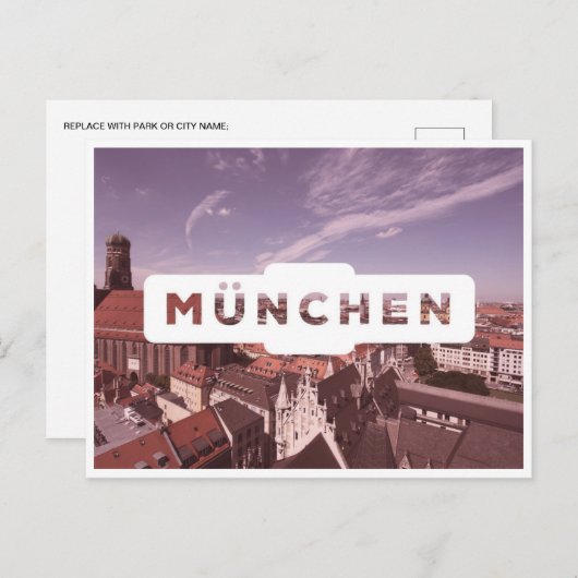  München Munchen Duitsland Briefkaart (Voorkant / Achterkant)