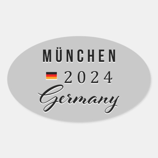 München - München Duitsland Sticker (Voorkant)