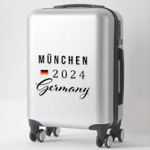 München - München Duitsland Vinyl Sticker op maat
