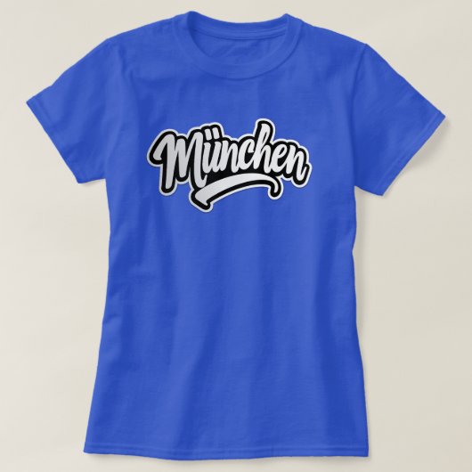 München (Munich) T-shirt (Design voorkant)