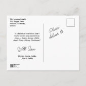 München personalisaliseer de kerstmarkt Duitsland Briefkaart (Achterkant)