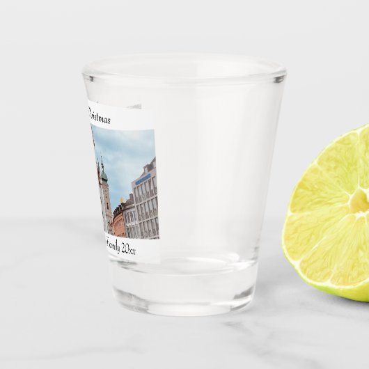 München personalisaliseer de kerstmarkt Duitsland Shot Glas (Rechts)
