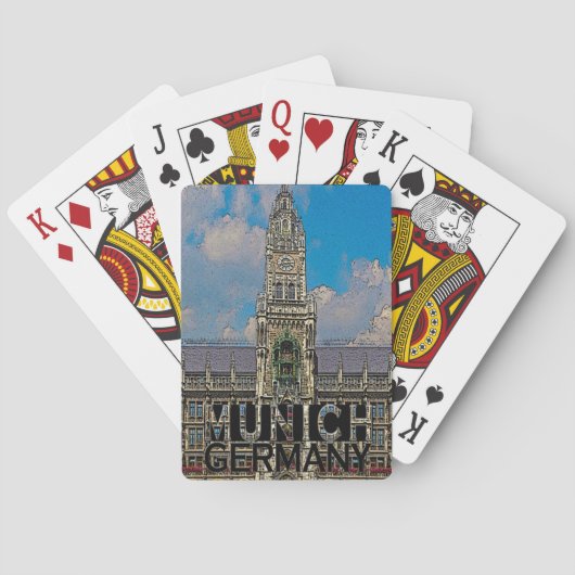 München Speelkaarten (Achterkant)