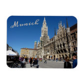 München Square (Marienplatz) Magnet Magneet (Horizontaal)