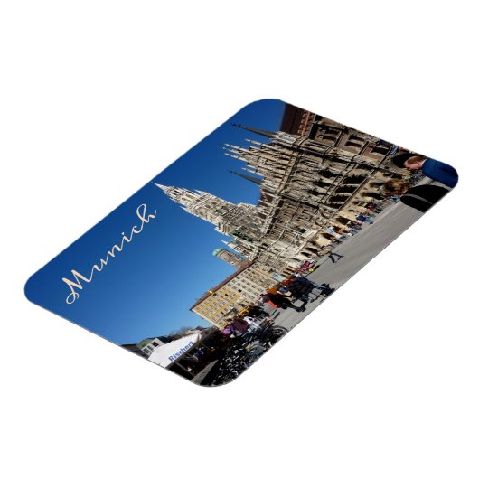 München Square (Marienplatz) Magnet Magneet (Linkerzijde)