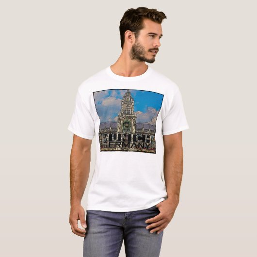 München T-shirt (Voorkant volledig)