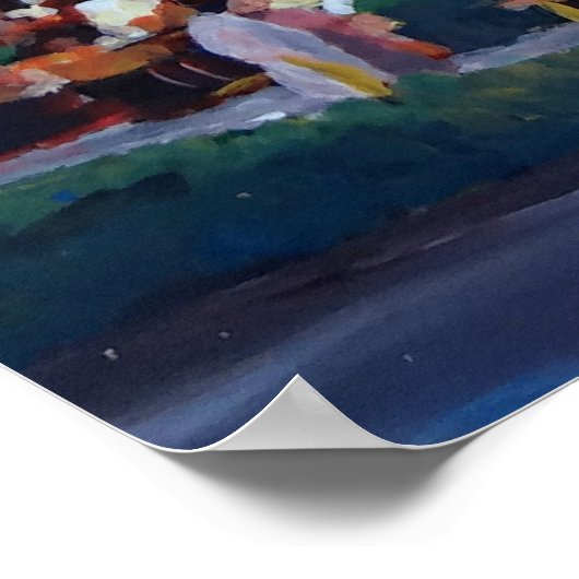 München Viktualienmarkt Poster (Hoek)