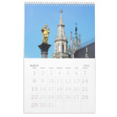 München Wall Calendar van 12 maanden Kalender (Mar 2026)
