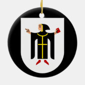 Munchen Wapen Keramisch Ornament (Achterkant)
