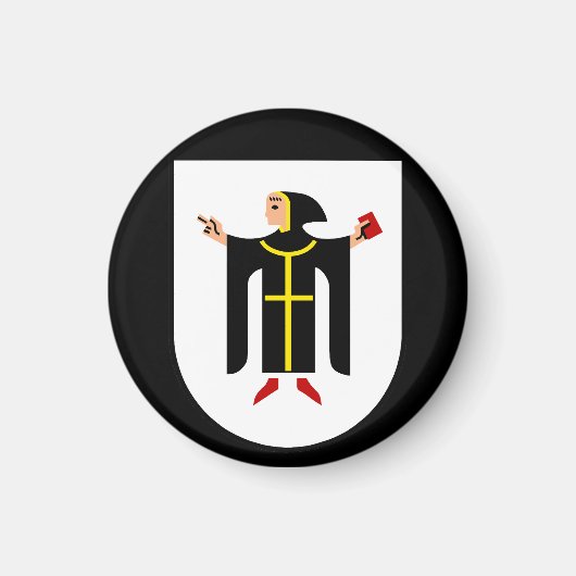 Munchen Wapen Magneet (Voorkant)