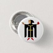 München Wapen Ronde Button 3,2 Cm (Voorkant /achterkant)