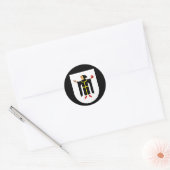 Munchen Wapen Ronde Sticker (Envelop)