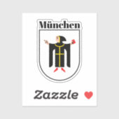 München Wapen Sticker (Vel)
