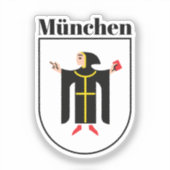 München Wapen Sticker (Voorkant)