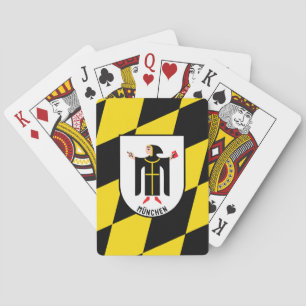 Munchense vlag en wapen pokerkaarten