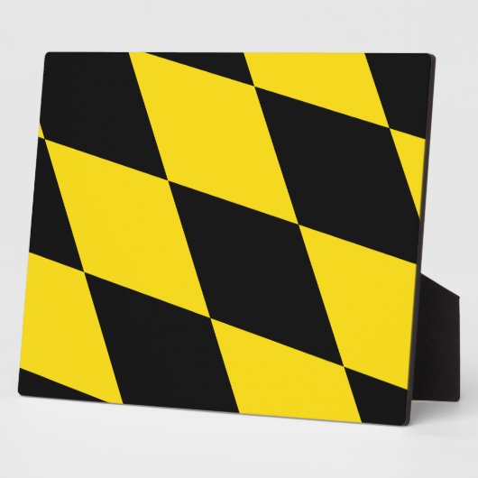 Münchense vlag plaquette fotoplaat (Zijkant)