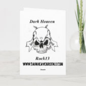 Munchie Monster! - Munchie tijd! Verjaardag Kaart (Achterkant)