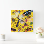 "Munchies" Vierkante Klok (Huis)