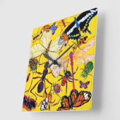 "Munchies" Vierkante Klok (Hoek)