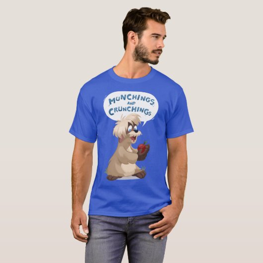 Munchings and Crunchings funny boy T-shirt (Voorkant volledig)
