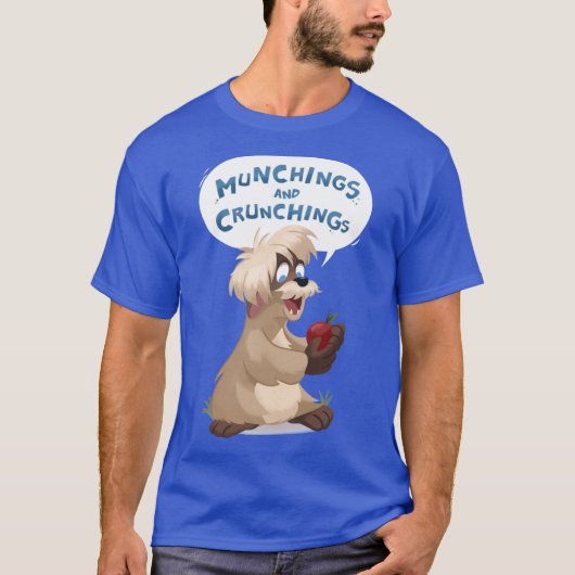 Munchings and Crunchings funny boy T-shirt (Voorkant)