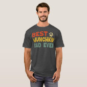 Munchkin Cat Dad Owner Breeder Lover Kitten  T-shirt (Voorkant volledig)